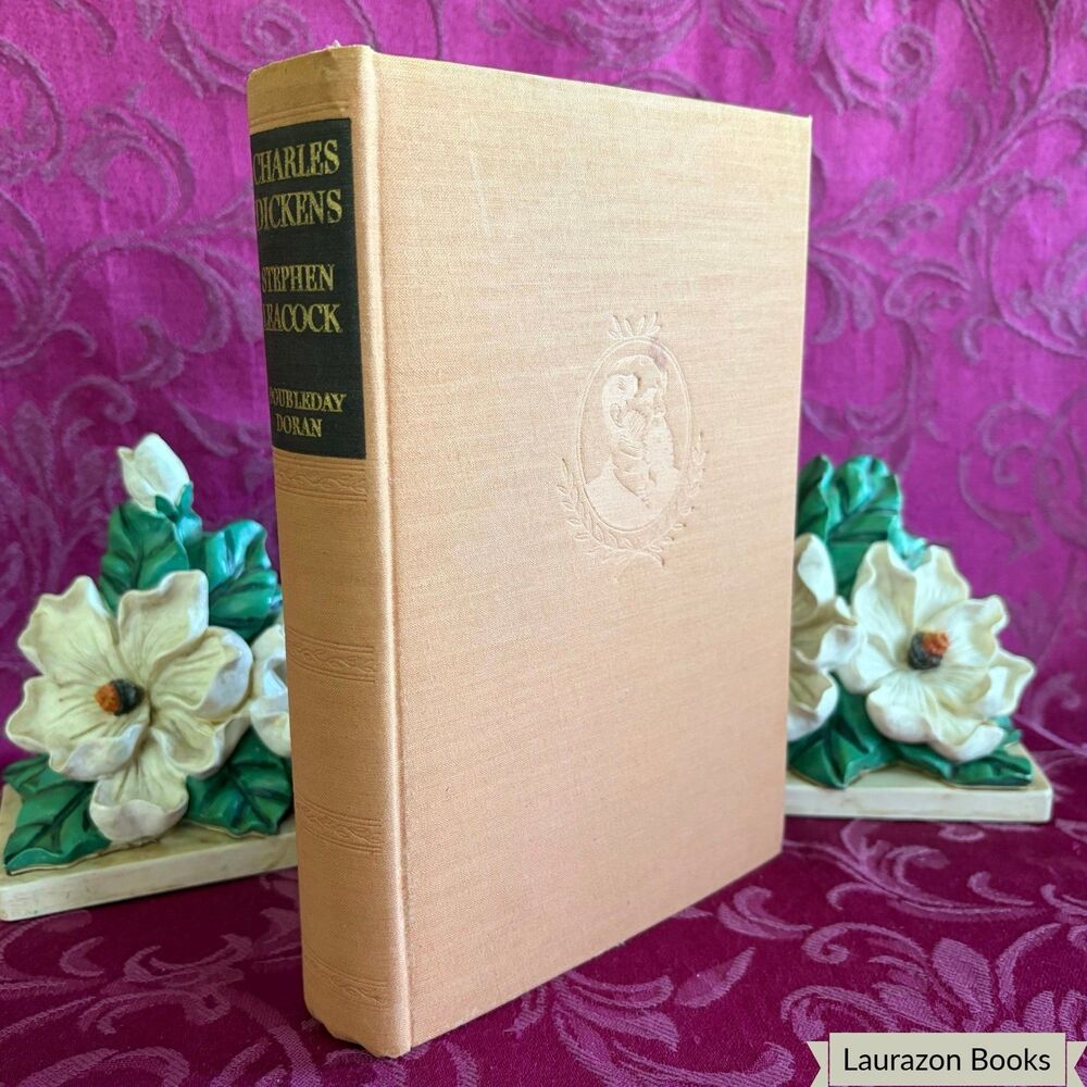 1936 Charles Dickens: His Life and Work by Stephen Leacock, Vintage Book